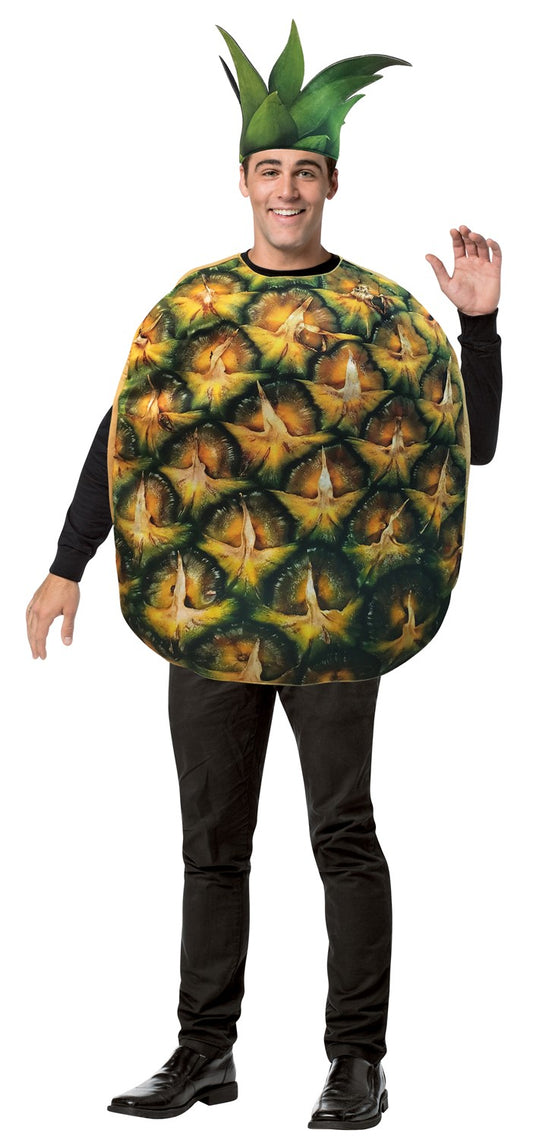 Photo Real Pineapple Costume, Adult One Size