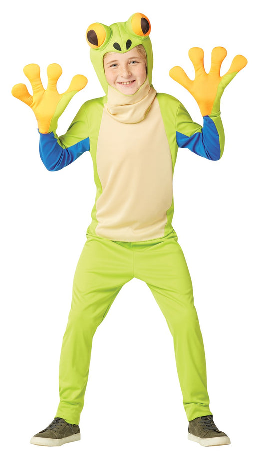 Tree Frog Costume, Child Size 7-10