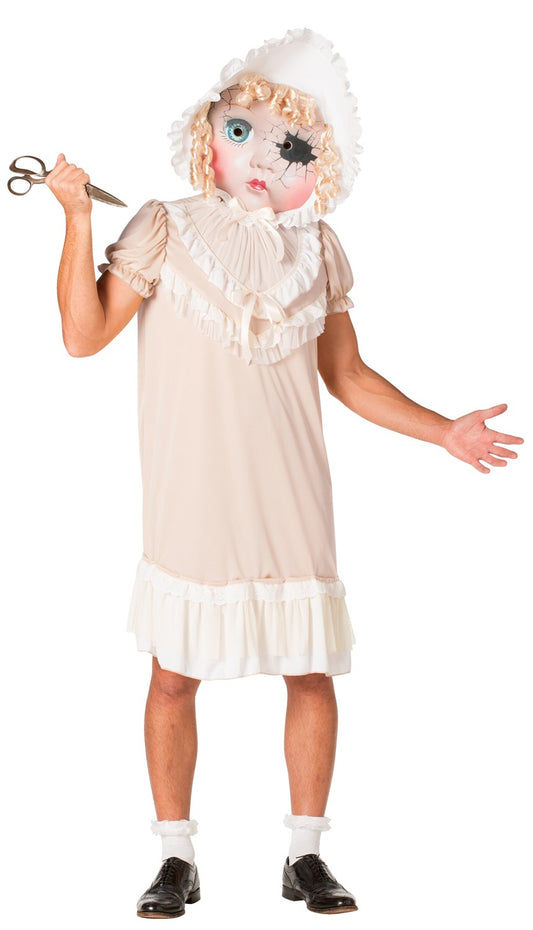 Molly the Demonic Dolly Costume, Adult One Size