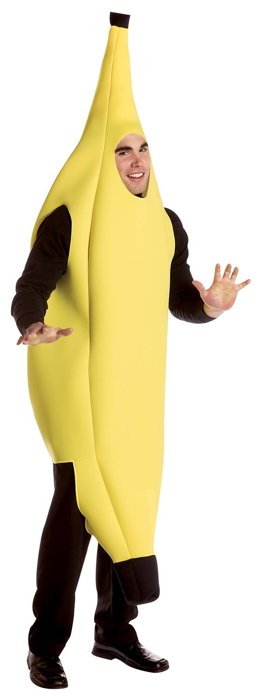 Deluxe Banana Costume, Adult One Size