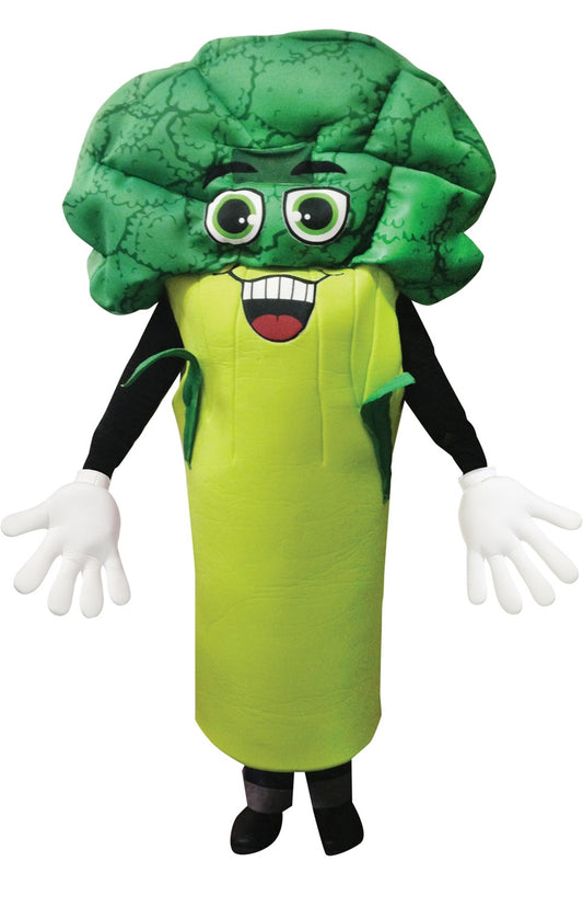 Broccoli Mascot, Adult One Size