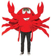 Crab Mascot, Adult One Size