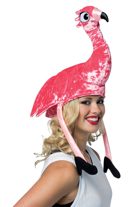 Pink Flamingo Hat, Adult, One Size