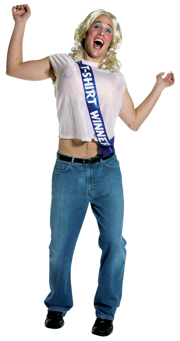 Wet T-Shirt Winner Costume, Adult One Size