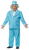 Blue Goofball Costume, Adult Plus Size