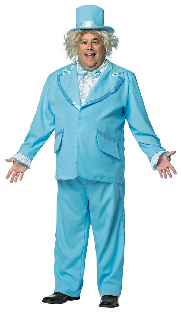 Blue Goofball Costume, Adult Plus Size