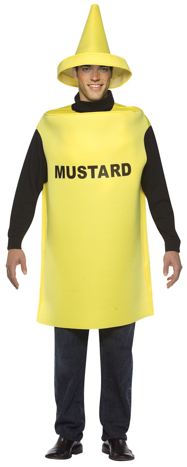 Yellow Mustard Costume, Adult One Size