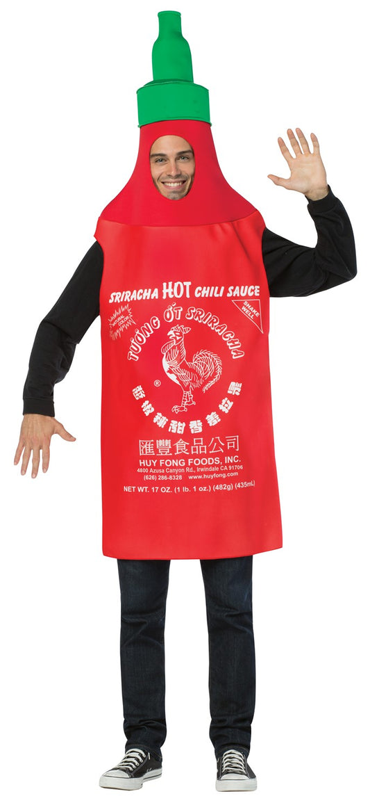 Sriracha Costume, Adult One Size