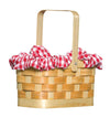 Red Gingham Basket Purse, Costume Accessory