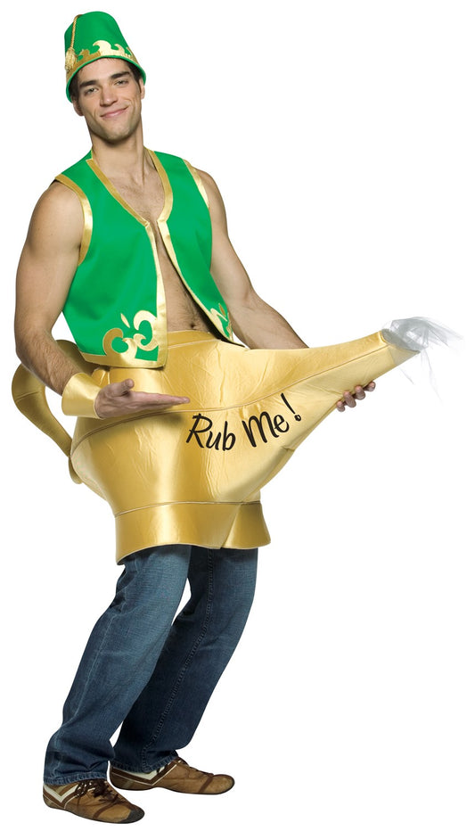 Genie In The Lamp Costume, Adult One Size