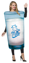 Glass of Milk Costume, Adult One Size