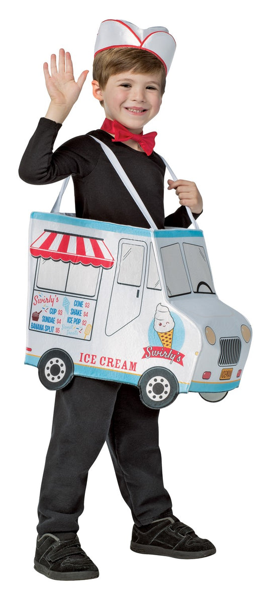 Swirly's Ice Cream Truck Costume, Child Size 4-6