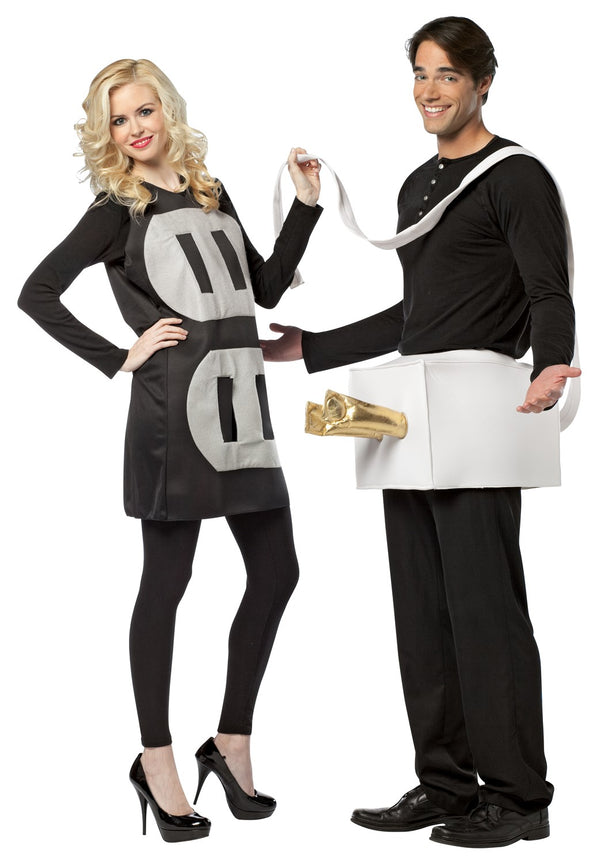 Lightweight Plug & Socket Couples Costume, Adult One Size