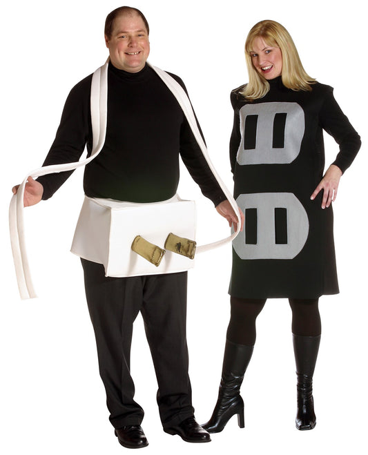 Plug & Socket Couples Costume, Adult Plus Size
