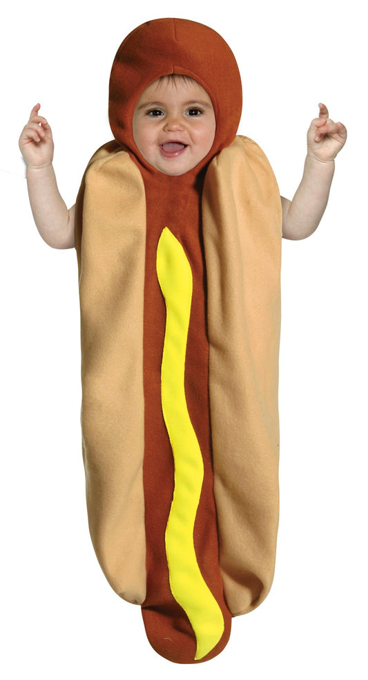 Hot Dog Bunting Costume, Baby Size 3-9 Months
