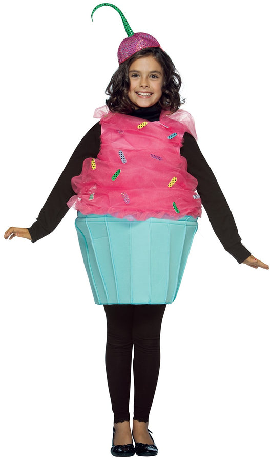 Sweet Eats Cupcake Costume, Child Size 7-10