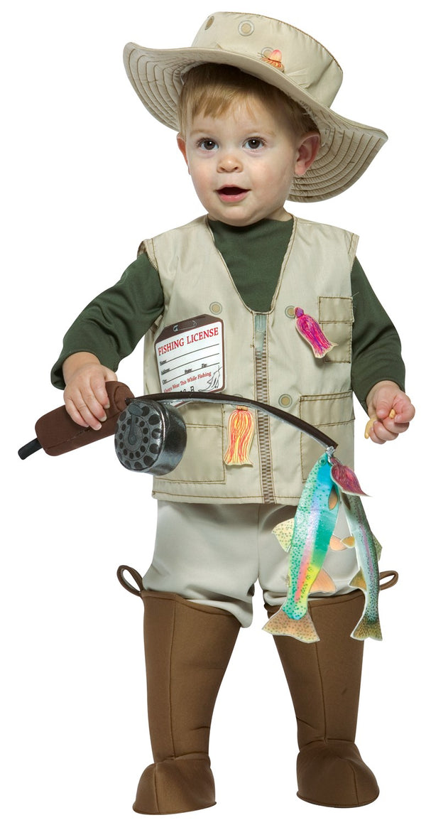 Future Fisherman Costume, Baby Size 18-24 Months