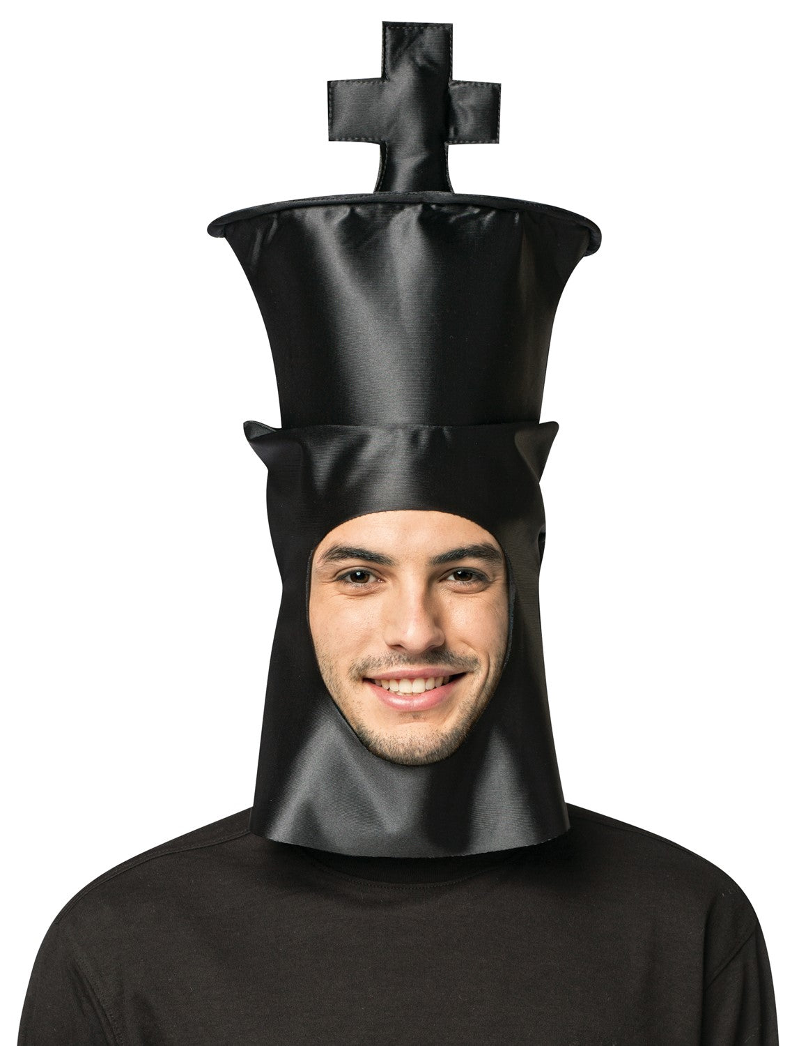 King Chess Headpiece Mask, Adult One Size