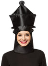 Queen Chess Headpiece Mask, Adult One Size