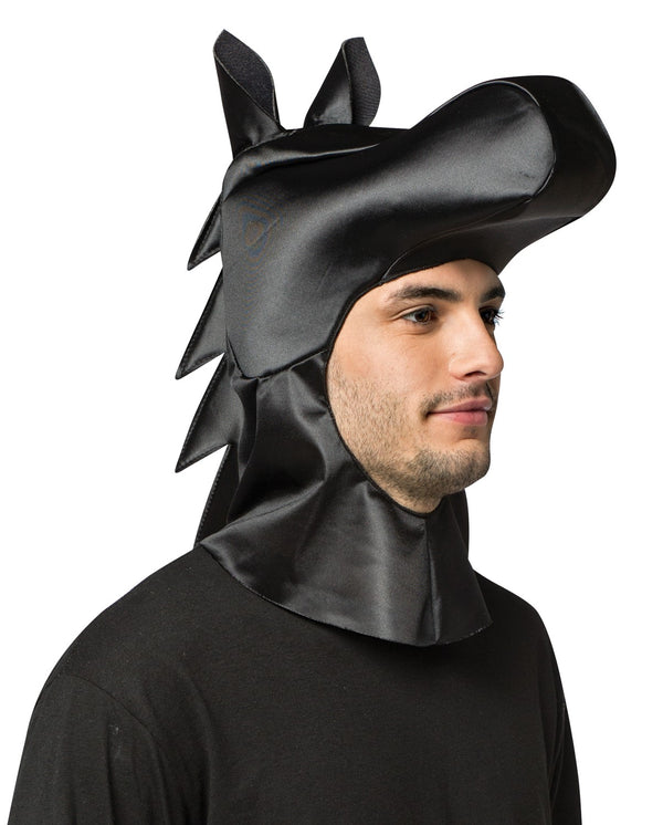 Knight Chess Headpiece Mask, Adult One Size