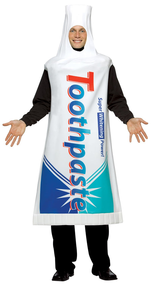 Toothpaste Costume, Adult One Size