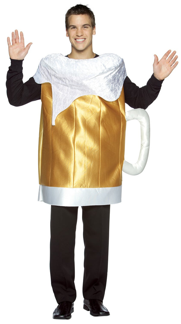 Beer Mug Costume, Adult One Size