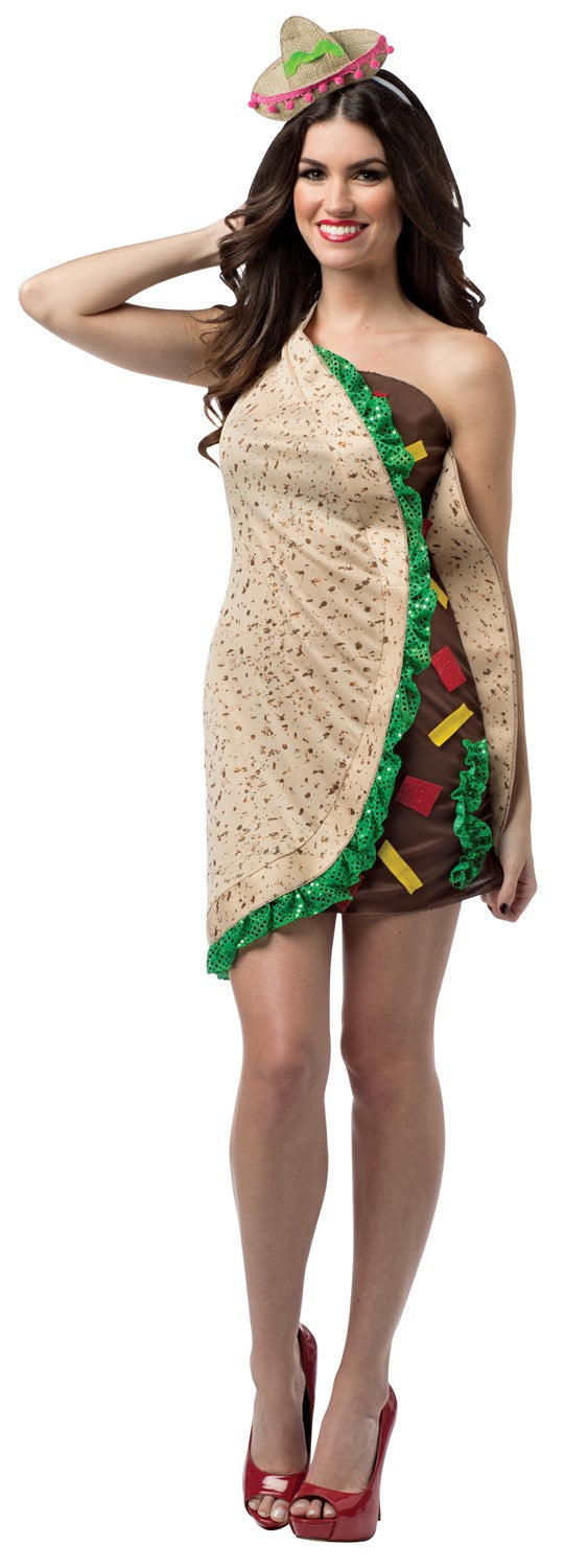 Foodies Taco Dress, Women's Size 4-8
