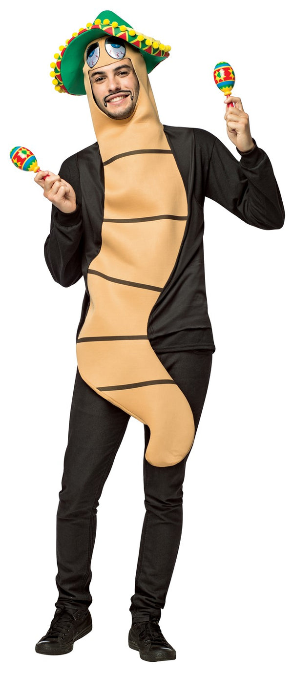 Tequila Worm Costume, Adult One Size