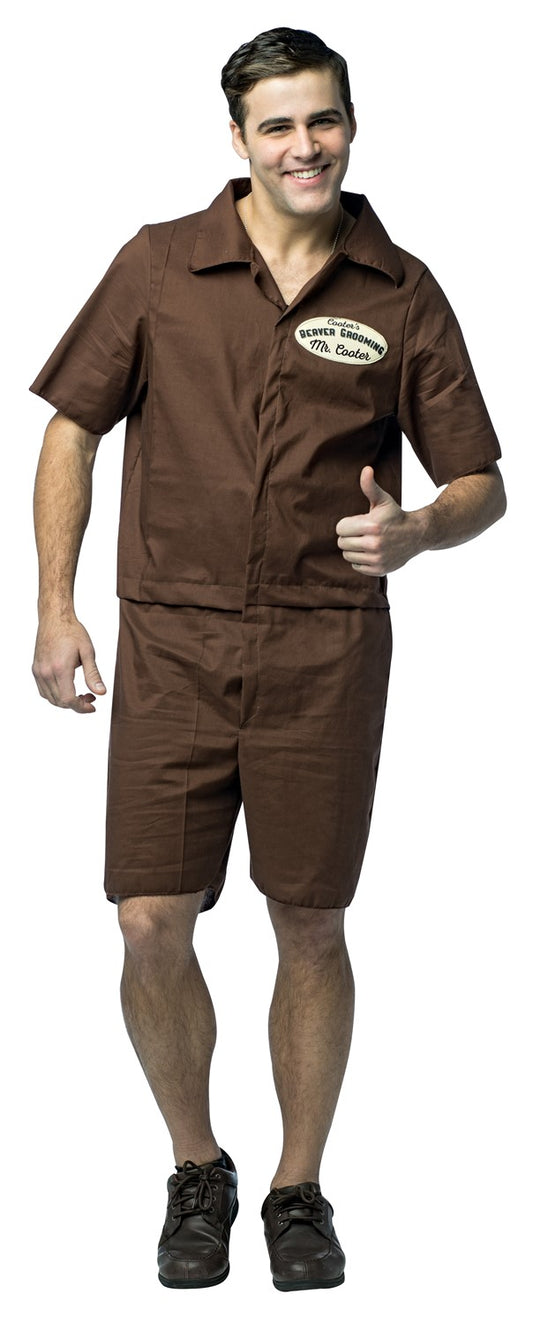 Mr.Cooter-Beaver Grooming Costume, Adult One Size
