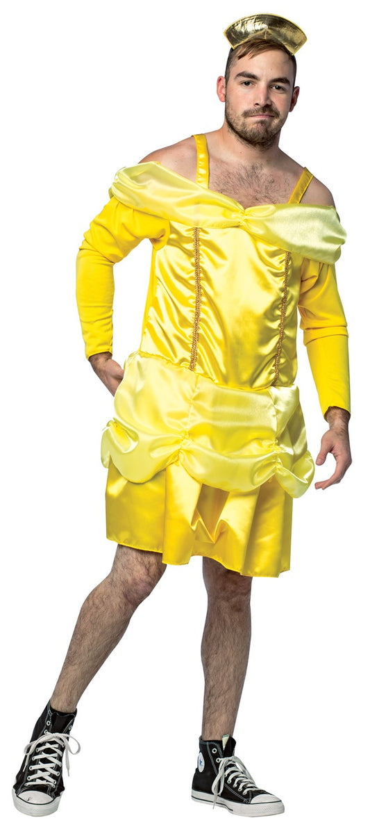 My Hairy Princess Beauty Is a Beast Costume, Adult Men's One Size