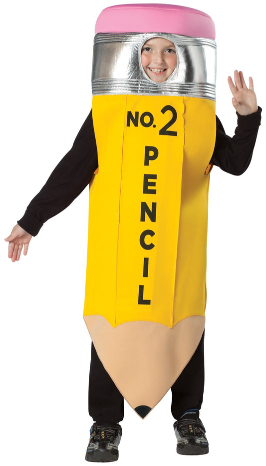 #2 Pencil Costume, Child Size 7-10