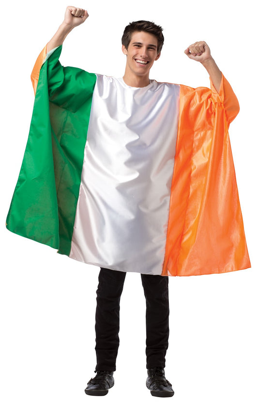 Ireland Country Flag Costume, Adult One Size