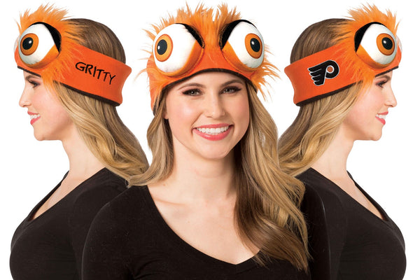 NHL Gritty Philadelphia Flyer's Headband, Unisex Adult One Size