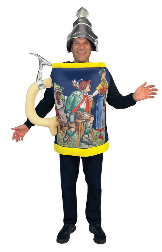 Beer Stein Halloween Costume, Adult One Size