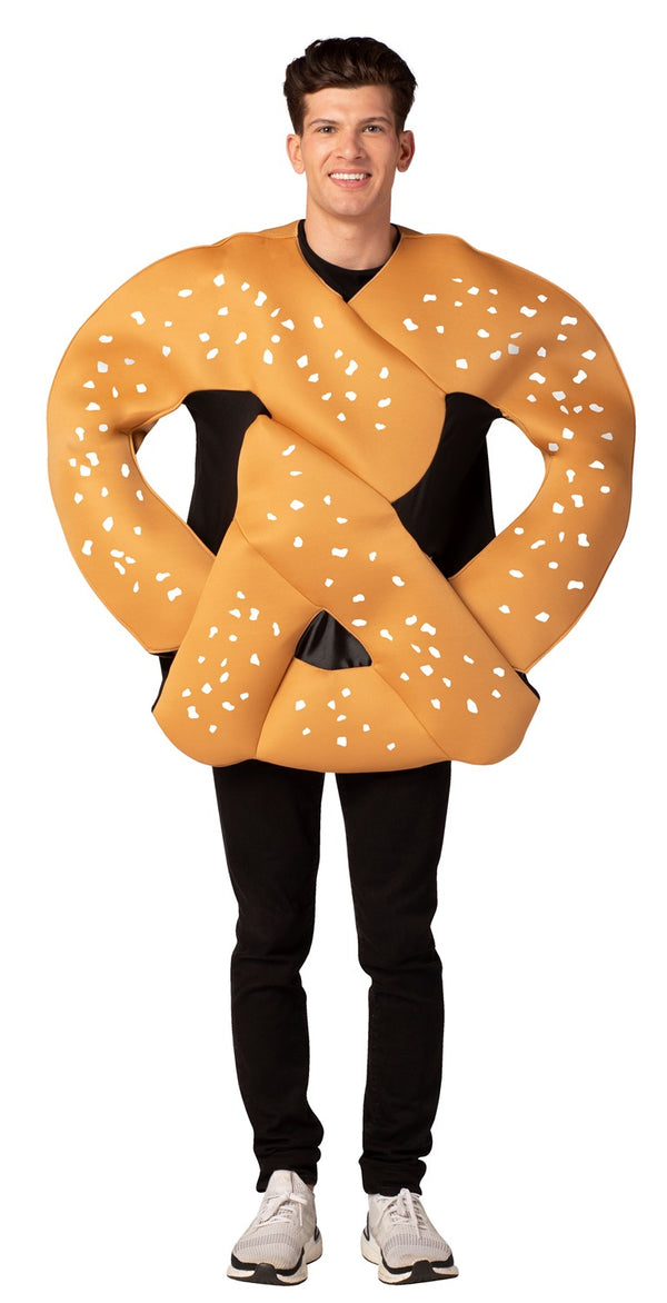 Bendable Pretzel Halloween Costume, Adult One Size