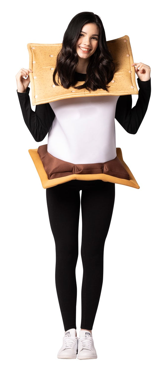 S'Mores Halloween Costume, Adult One Size