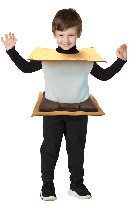 S'Mores Halloween Costume, Child Size 4-6