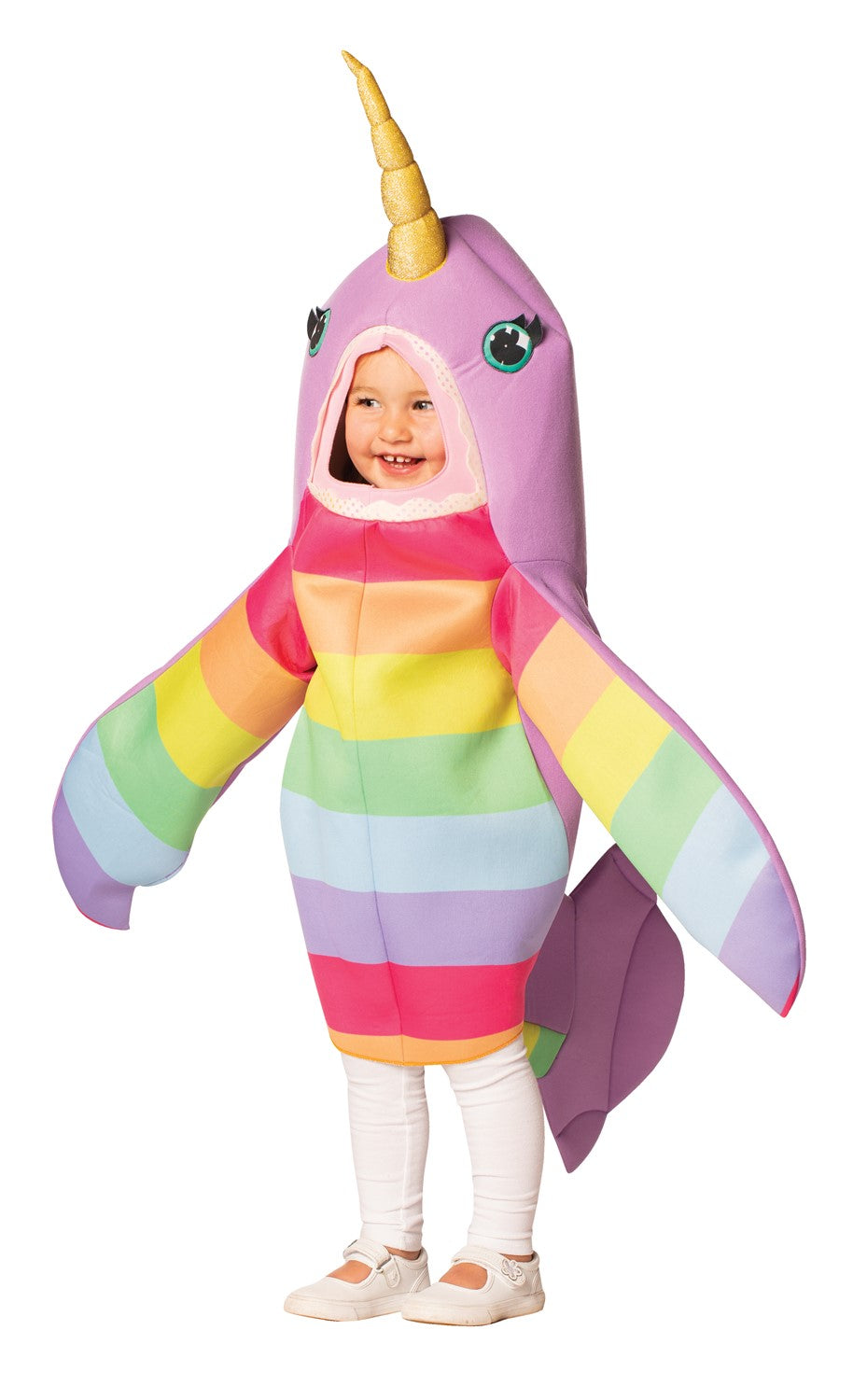 Magical Narwhal Halloween Costume, Child Size 3-4