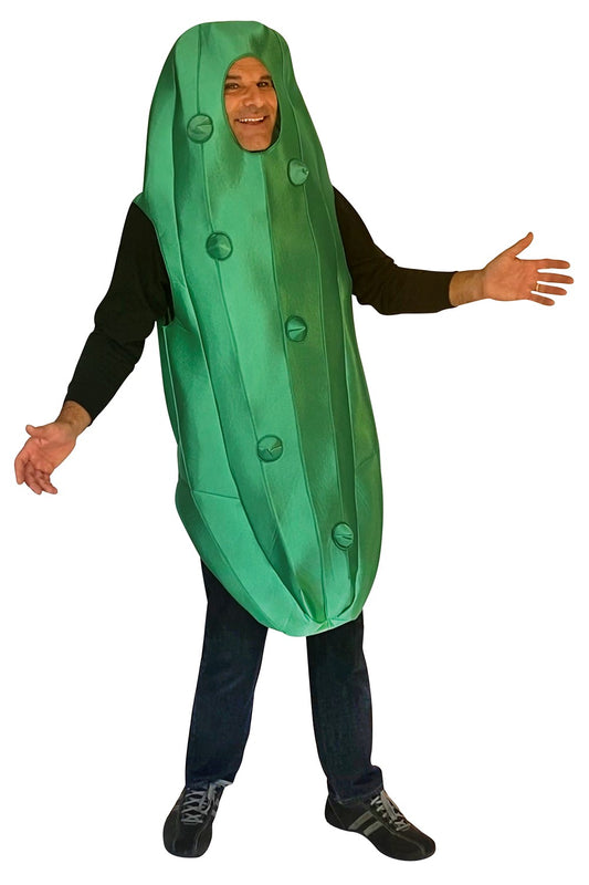 Ultimate Pickle Halloween Costume, Green, Adult One Size