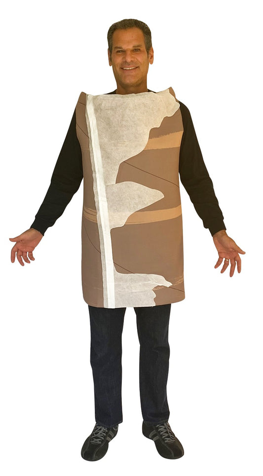 Sh!t Out of Luck Toilet Paper Halloween Costume, Adult One Size