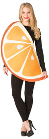 Orange Fruit Slice Halloween Costume, Adult One Size