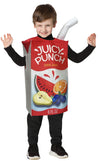 Juice Box Costume, Child Size 3-4