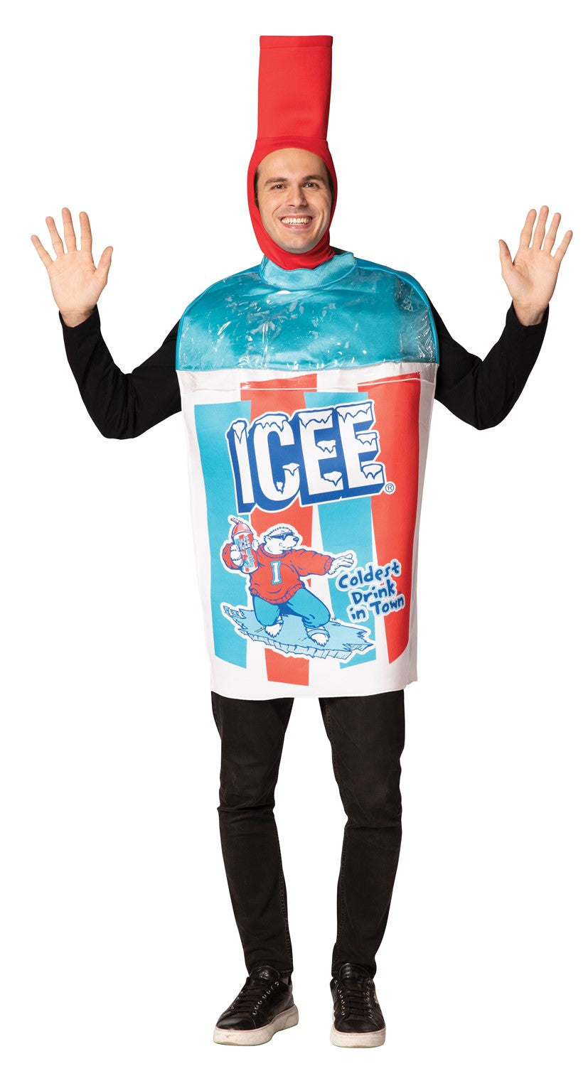 ICEE Blue Tunic Costume, Adult One Size