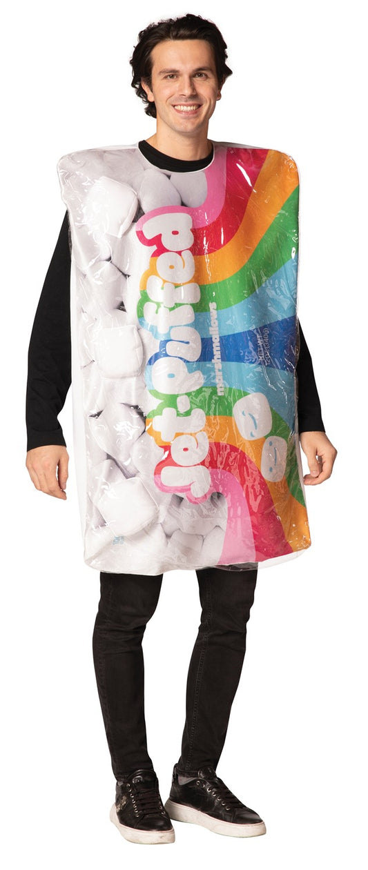 Kraft Jet-Puffed Marshmallows Costume, Adult One Size