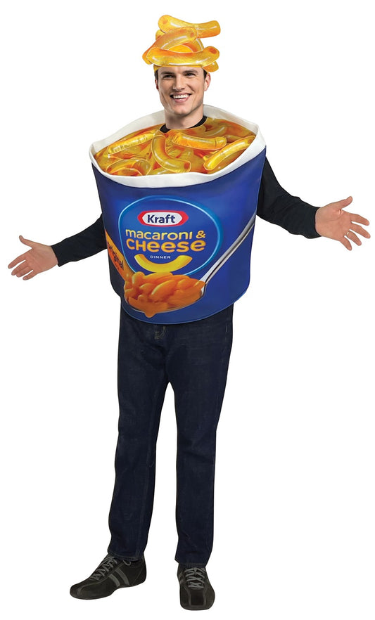 Kraft Mac and Cheese Cup Costume, Adult One Size