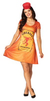 Fireball Skater Dress Costume, Women's L-XL (14-16)