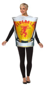 Fireball Shot Glass Costume, Adult One Size