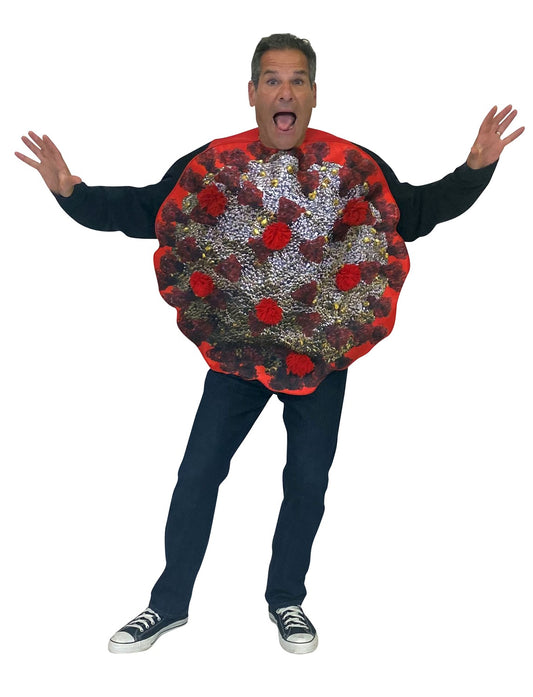 Covid Germ Costume, Adult One Size