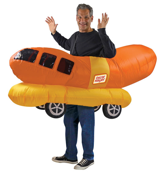 Oscar Mayer Inflatable Wiener Mobile Costume, Adult One Size