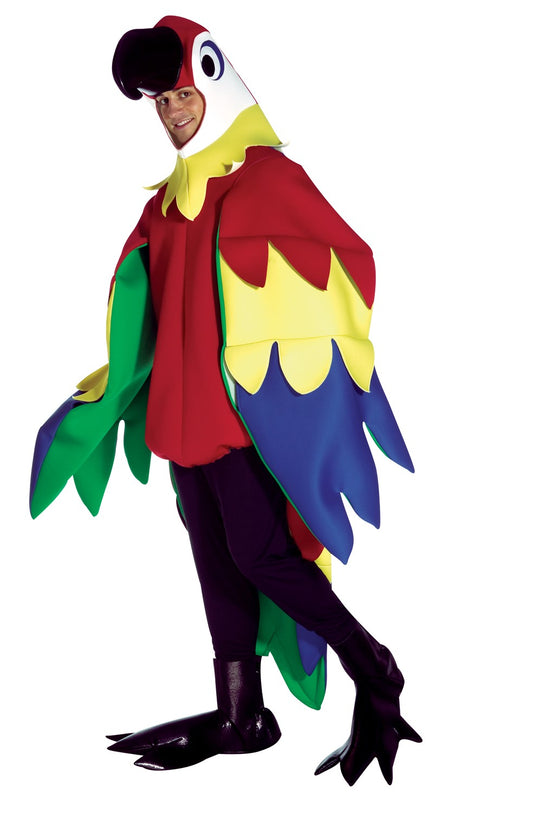 Deluxe Parrot Costume, Adult One Size